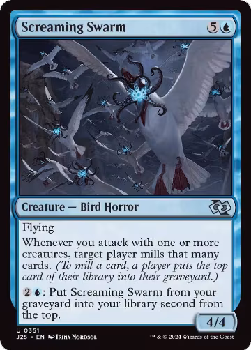 Screaming Swarm (351), Foundations Jumpstart — Magic card price