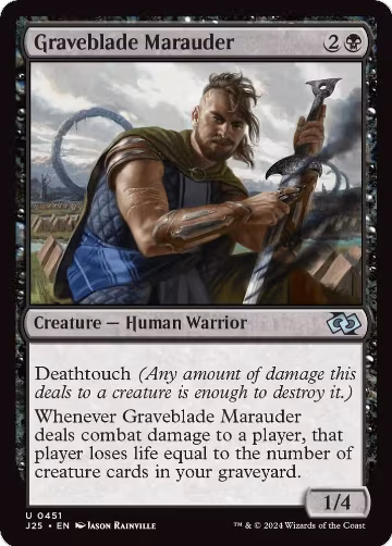 Graveblade Marauder (451), Foundations Jumpstart — Magic card price