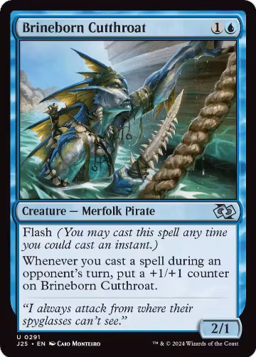 Brineborn Cutthroat (291), Foundations Jumpstart — Magic card price