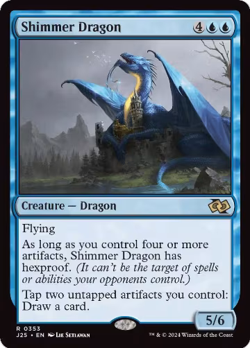 Shimmer Dragon (353), Foundations Jumpstart — Magic card price