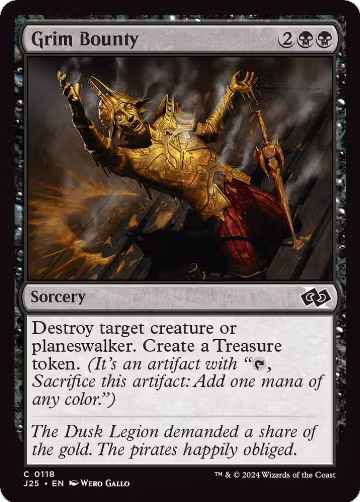 Grim Bounty (118), Foundations Jumpstart — Magic card price