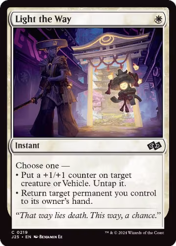 Light the Way (219), Foundations Jumpstart — Magic card price