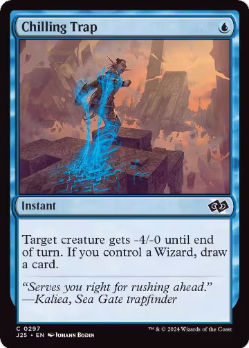 Chilling Trap (297), Foundations Jumpstart — Magic card price