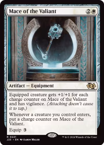 Mace of the Valiant (221), Foundations Jumpstart — Magic card price