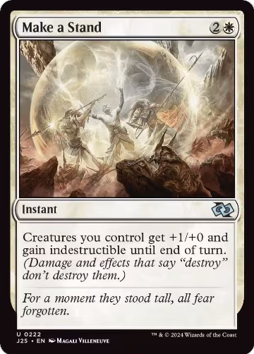 Make a Stand (222), Foundations Jumpstart — Magic card price