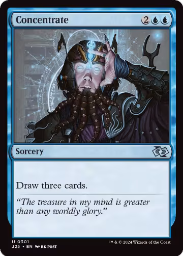 Concentrate (301), Foundations Jumpstart — Magic card price