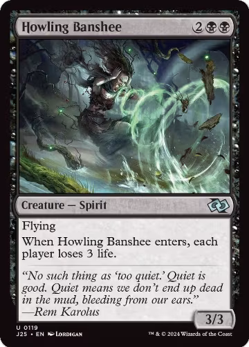 Howling Banshee (119), Foundations Jumpstart — Magic card price