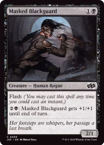 Masked Blackguard (459), Foundations Jumpstart — Magic card price