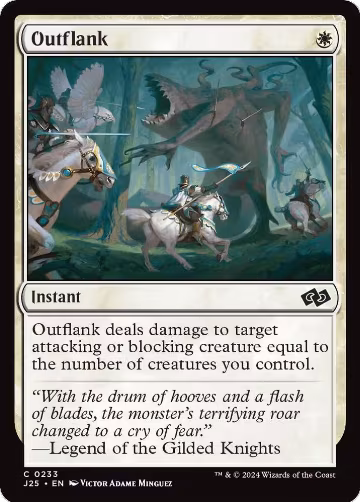 Outflank (233), Foundations Jumpstart — Magic card price