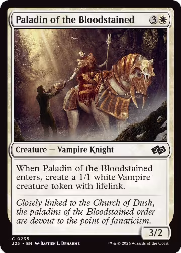 Paladin of the Bloodstained (235), Foundations Jumpstart — Magic card price