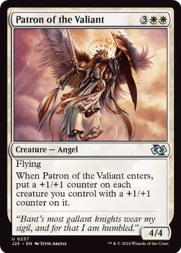 Patron of the Valiant (237), Foundations Jumpstart — Magic card price
