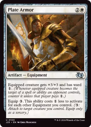 Plate Armor (100), Foundations Jumpstart — Magic card price
