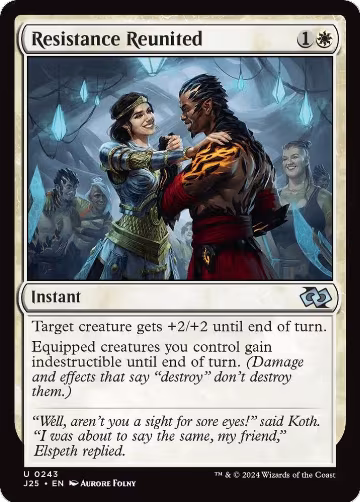Resistance Reunited (243), Foundations Jumpstart — Magic card price