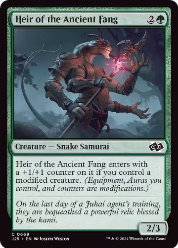Heir of the Ancient Fang (669), Foundations Jumpstart — Magic card price