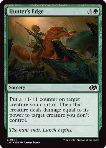 Hunter's Edge (671), Foundations Jumpstart — Magic card price