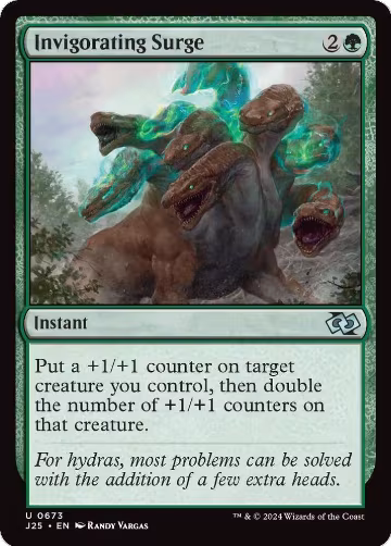 Invigorating Surge (673), Foundations Jumpstart — Magic card price