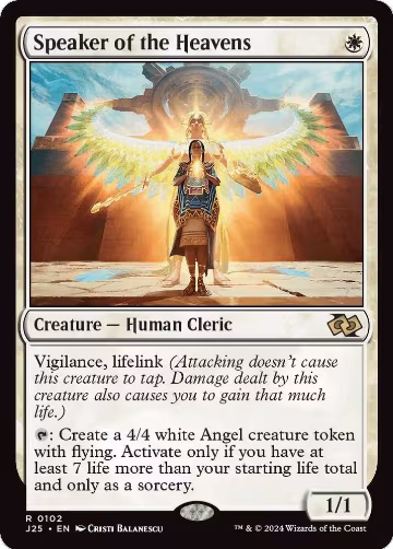 Speaker of the Heavens (102), Foundations Jumpstart — Magic card price