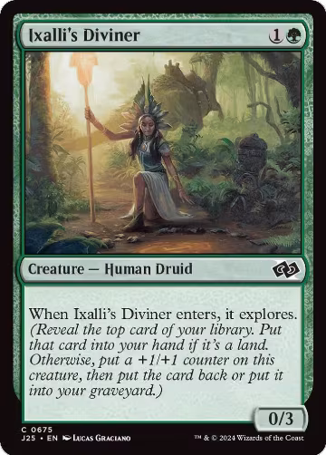 Ixalli's Diviner (675), Foundations Jumpstart — Magic card price