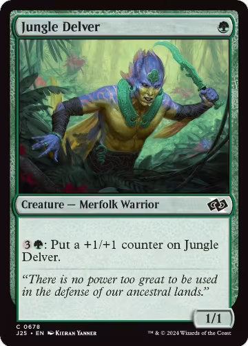 Jungle Delver (678), Foundations Jumpstart — Magic card price