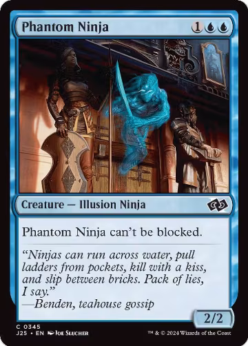 Phantom Ninja (345), Foundations Jumpstart — Magic card price