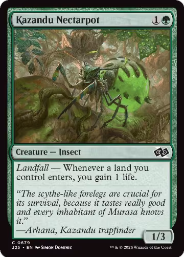 Kazandu Nectarpot (679), Foundations Jumpstart — Magic card price