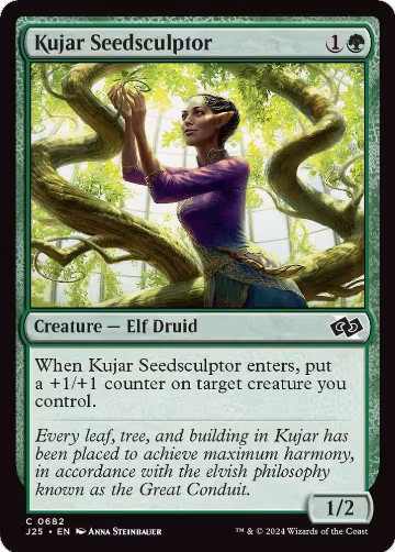 Kujar Seedsculptor (682), Foundations Jumpstart — Magic card price