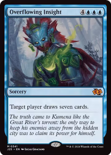 Overflowing Insight (341), Foundations Jumpstart — Magic card price