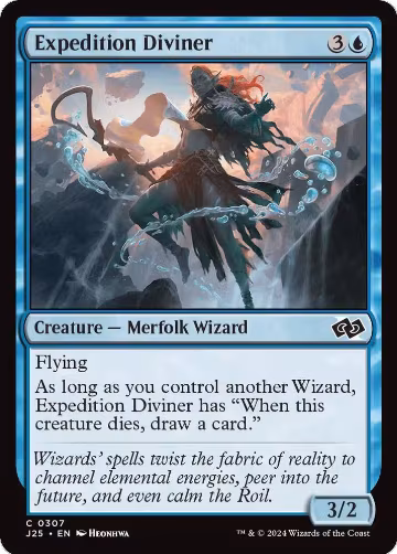 Expedition Diviner (307), Foundations Jumpstart — Magic card price