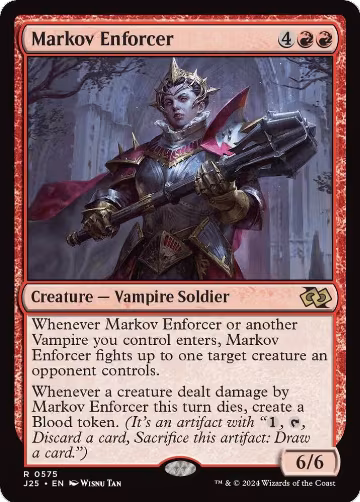 Markov Enforcer (575), Foundations Jumpstart — Magic card price