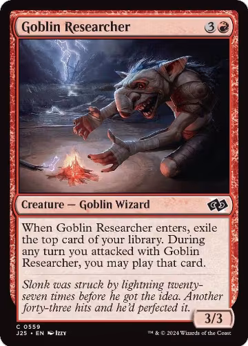 Goblin Researcher (559), Foundations Jumpstart — Magic card price
