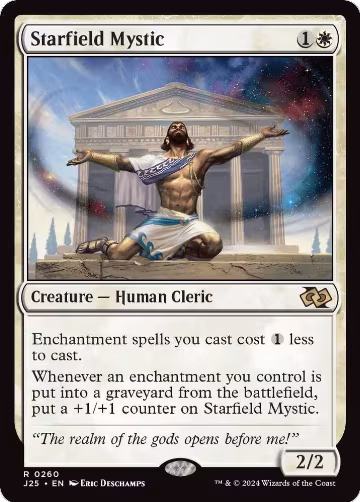 Starfield Mystic (260), Foundations Jumpstart — Magic card price