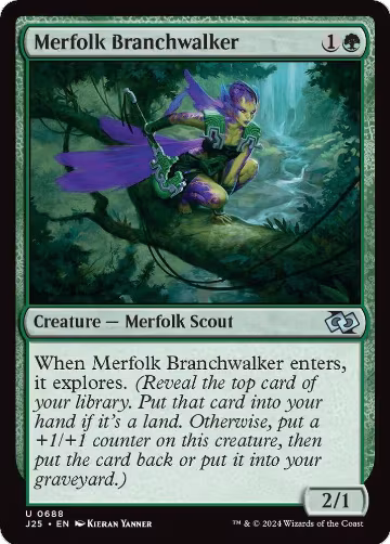 Merfolk Branchwalker (688), Foundations Jumpstart — Magic card price