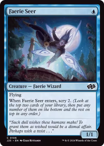 Faerie Seer (106), Foundations Jumpstart — Magic card price
