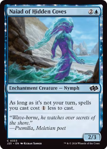 Naiad of Hidden Coves (333), Foundations Jumpstart — Magic card price