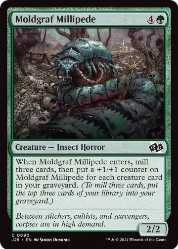 Moldgraf Millipede (690), Foundations Jumpstart — Magic card price