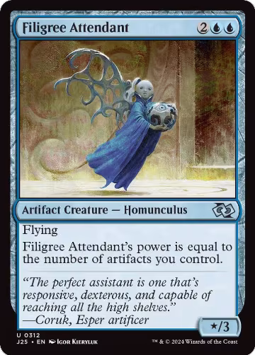 Filigree Attendant (312), Foundations Jumpstart — Magic card price