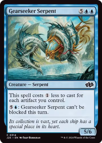 Gearseeker Serpent (314), Foundations Jumpstart — Magic card price