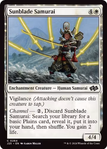 Sunblade Samurai (264), Foundations Jumpstart — Magic card price