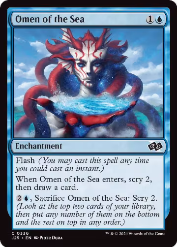 Omen of the Sea (336), Foundations Jumpstart — Magic card price