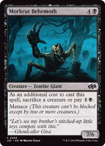 Morkrut Behemoth (465), Foundations Jumpstart — Magic card price