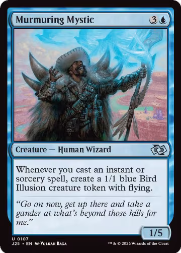 Murmuring Mystic (107), Foundations Jumpstart — Magic card price