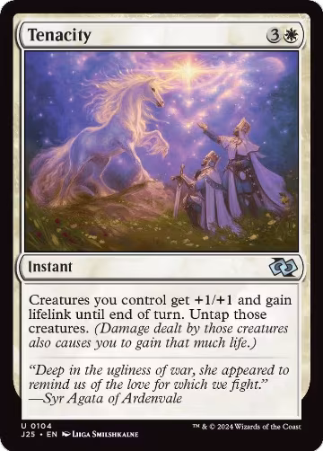 Tenacity (104), Foundations Jumpstart — Magic card price