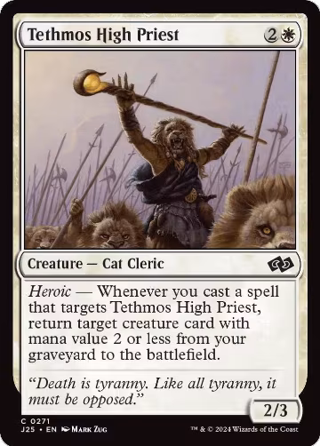 Tethmos High Priest (271), Foundations Jumpstart — Magic card price