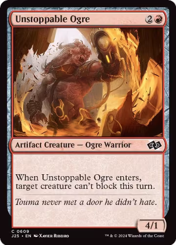Unstoppable Ogre (609), Foundations Jumpstart — Magic card price