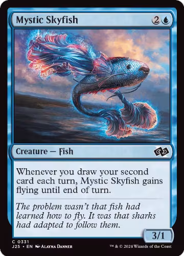 Mystic Skyfish (331), Foundations Jumpstart — Magic card price