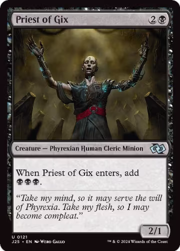 Priest of Gix (121), Foundations Jumpstart — Magic card price