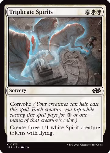 Triplicate Spirits (273), Foundations Jumpstart — Magic card price