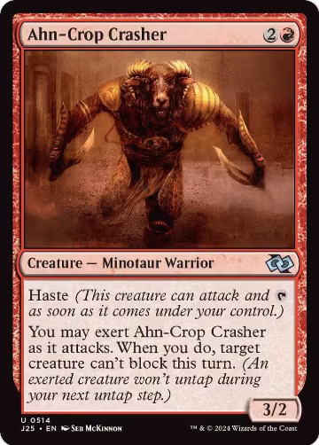 Ahn-Crop Crasher (514), Foundations Jumpstart — Magic card price