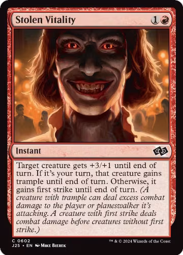 Stolen Vitality (602), Foundations Jumpstart — Magic card price