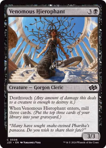 Venomous Hierophant (506), Foundations Jumpstart — Magic card price